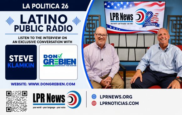  La Politica 26: Steve Klamkin with Pawtucket Mayor Don Grebien, who is seeking re-election
