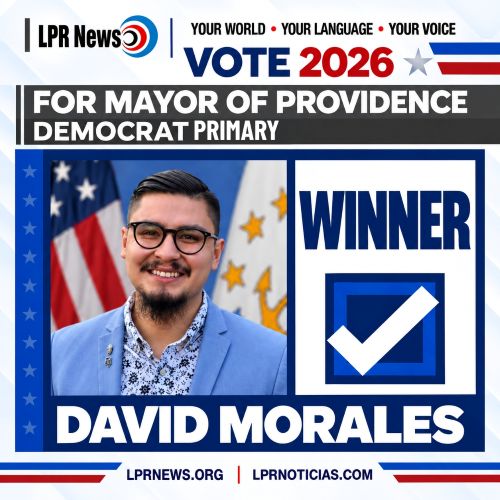  Winner of 2026 Democrat Primary Providence Mayor David Morales
