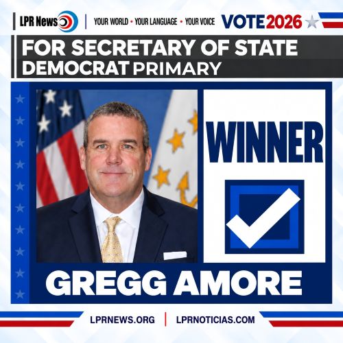  Winner of 2026 Primary Democrat Gregg Amore Secretary of State