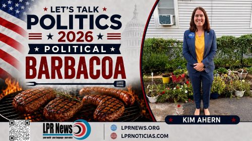 LPR’s Political Barbacoa Steve Klamkin and Cortney Nicolato with Kim Ahern Candidate for Attorney General