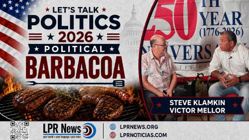  LPR’s Political Barbacoa Steve Klamkin and Paige Parks with Vic Mellor, Republican Candidate for Rhode Island’s 2nd Congressional District