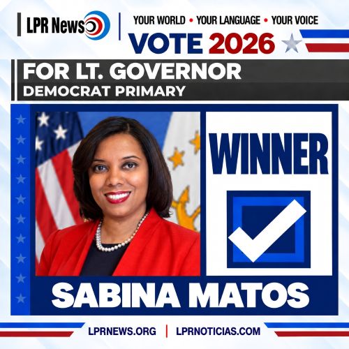  Winner of 2026 Democrat Primary for Lt. Governor Sabina Matos